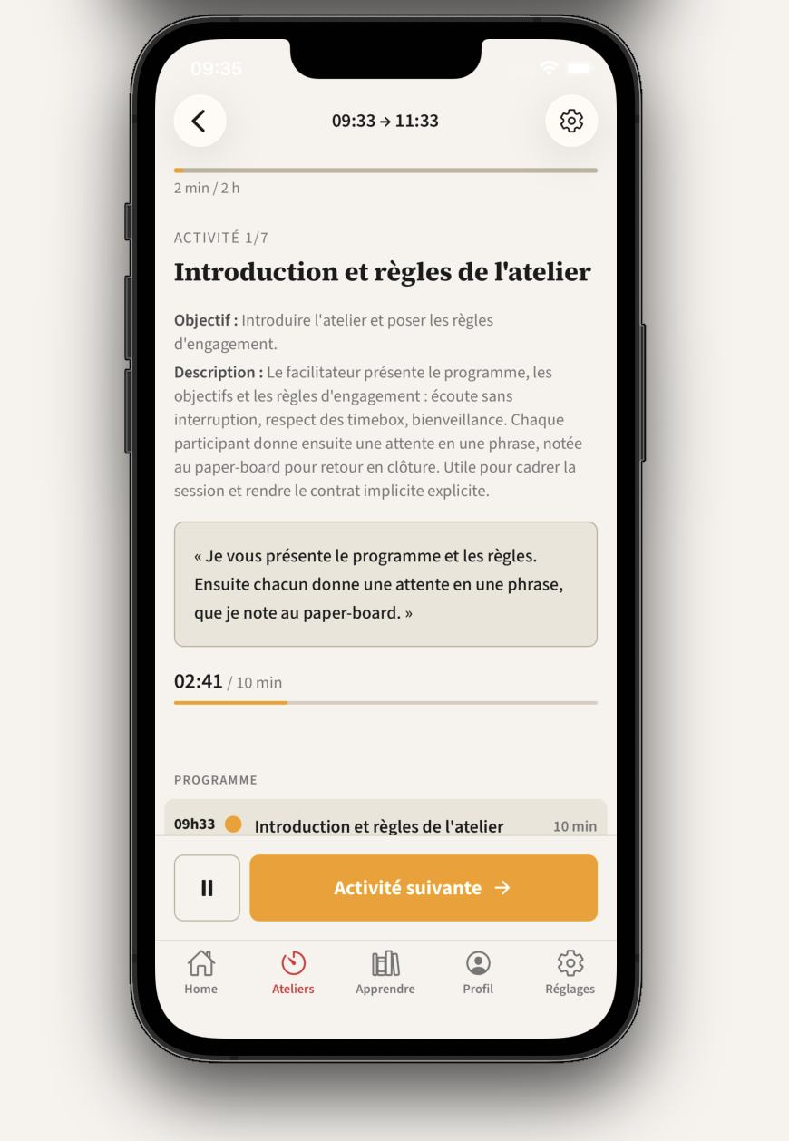 UX Manager Atelier