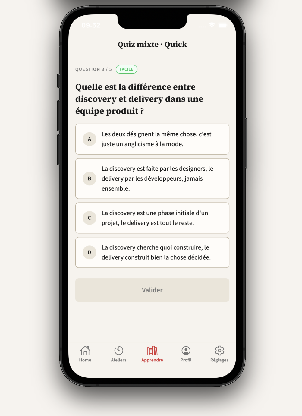 UX Manager Quiz